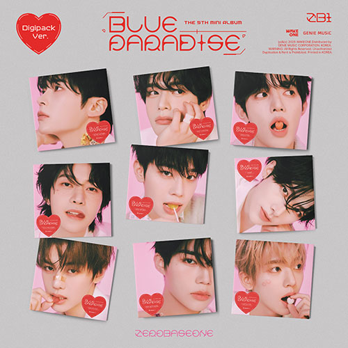 ZEROBASEONE - 5TH MINI ALBUM BLUE PARADISE (DIGIPACK VER.)