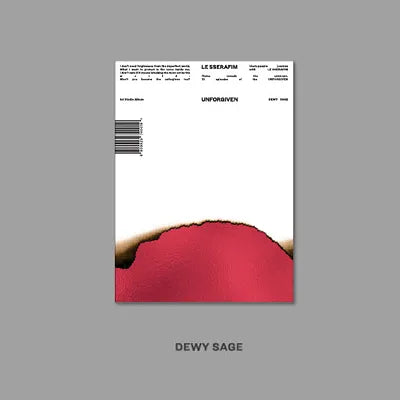 LE SSERAFIM - 1ST STUDIO ALBUM UNFORGIVEN