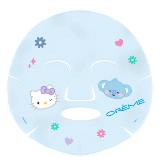 Hello Kitty & BT21 (KOYA) Youthful Glow Printed Essence Sheet Mask