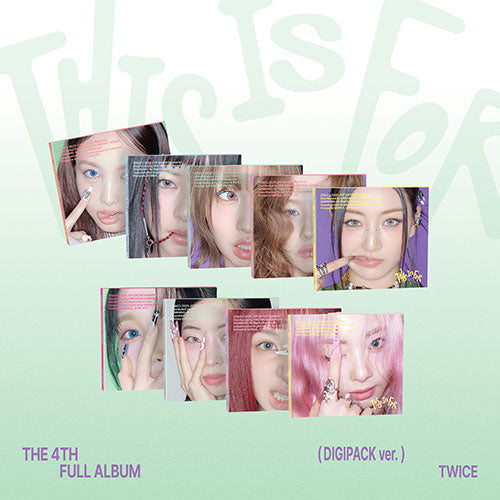 TWICE アルバム etc,, TWICE - 4th Full Album [THIS IS FOR] (DIGIPACK ver.) – Kpop Nation
