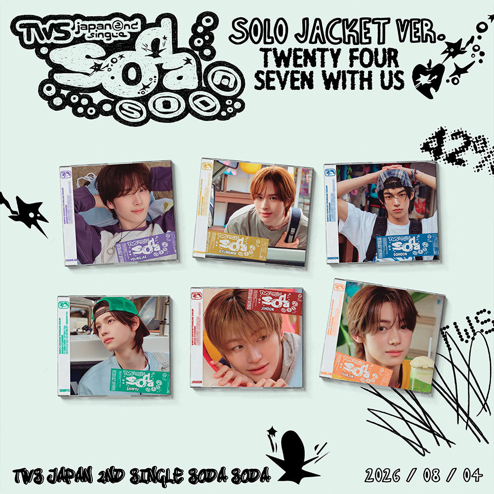 [PRE-ORDER] TWS - SODA SODA [2nd JP Single Album - Member Solo Edition]