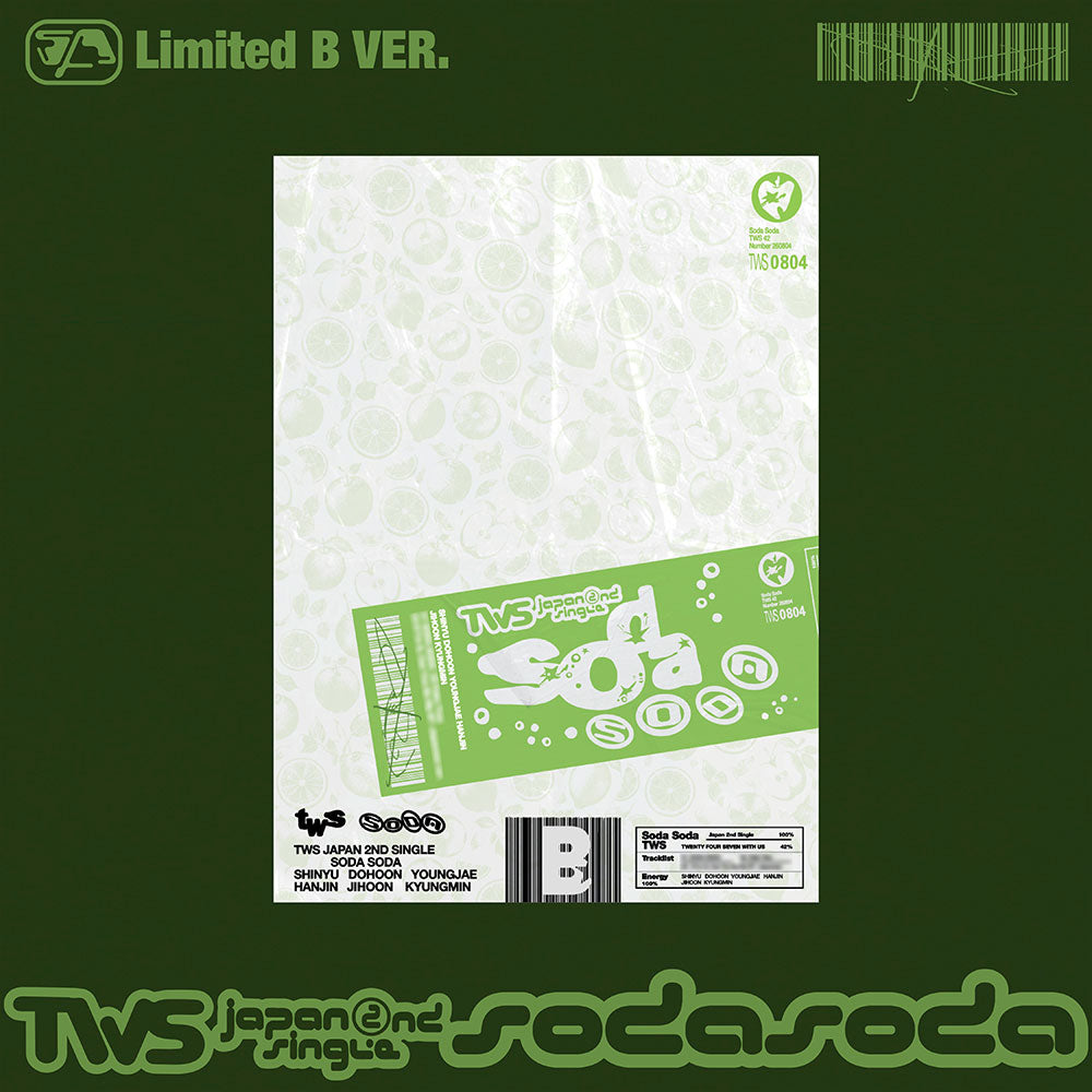 [PRE-ORDER] TWS - SODA SODA [2nd JP Single Album - Limited Edition B]