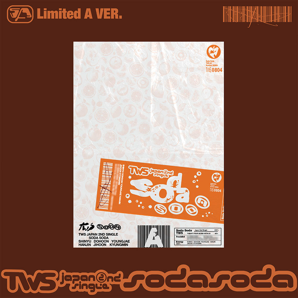 [PRE-ORDER] TWS - SODA SODA [2nd JP Single Album - Limited Edition A]