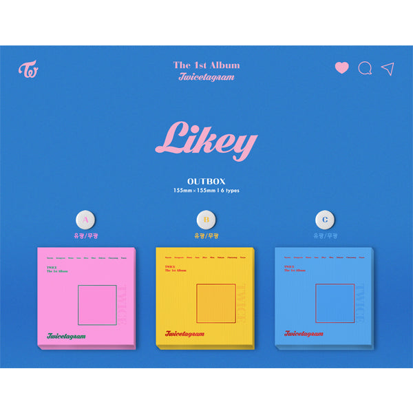 TWICE (트와이스) 1ST ALBUM - [TWICETAGRAM]