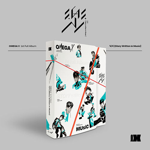 OMEGA X- 1st Full Album[樂서(Story Written in Music)] (Story Ver/ Music Ver)