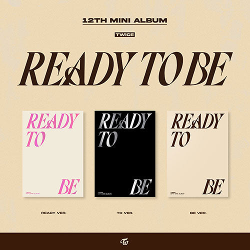 TWICE (트와이스) -  12th Mini Album [READY TO BE]