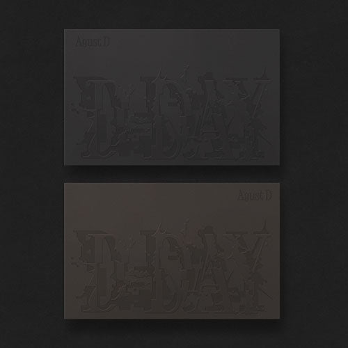 BTS Agust D - ALBUM [D-DAY]