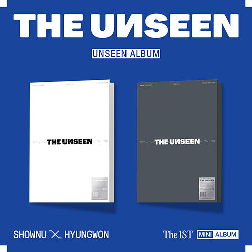 MONSTA X SHOWNU X HYUNGWON 1ST MINI ALBUM THE UNSEEN LIMITED EDITION