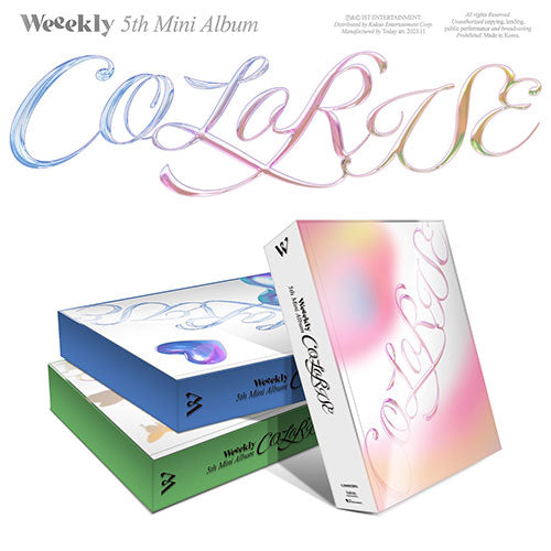 Weeekly (위클리) - 5th Mini Album [ColoRise]