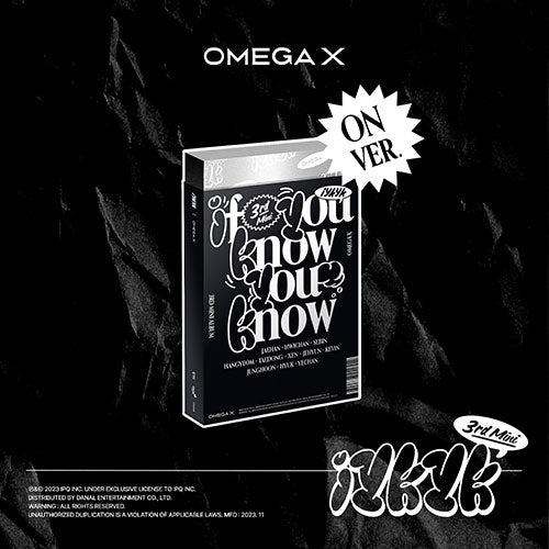 OMEGA X - 3rd Mini Album [iykyk]