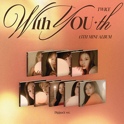 TWICE (트와이스) - 13th Mini Album [With YOU-th] (Digipack Ver.)