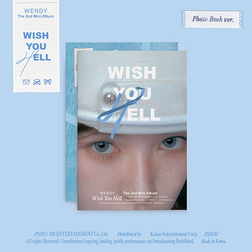 Red Velvet Wendy (웬디) - 2nd Mini Album Wish You Hell (Photo Book Ver.)