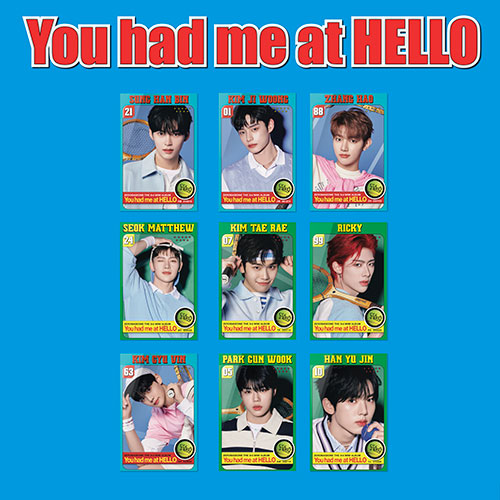 ZEROBASEONE - 3rd MINI ALBUM [You had me at HELLO] (ZEROSE ver. / POCAALBUM)9Albums Set