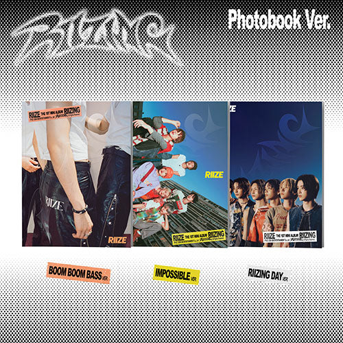 RIIZE - 1st Mini Album [RIIZING] (Photo Book Ver.)