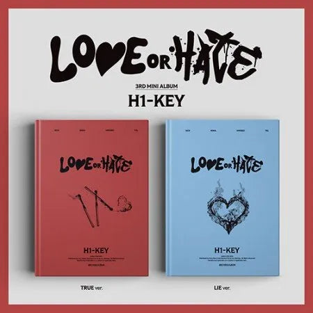H1-KEY - 3RD MINI ALBUM LOVE OR HATE