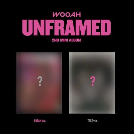 WOO!AH! - 2ND MINI ALBUM UNFRAMED