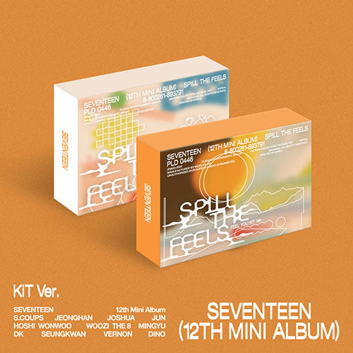 SEVENTEEN (세븐틴) - 12th Mini Album [SPILL THE FEELS] (KiT Ver.)