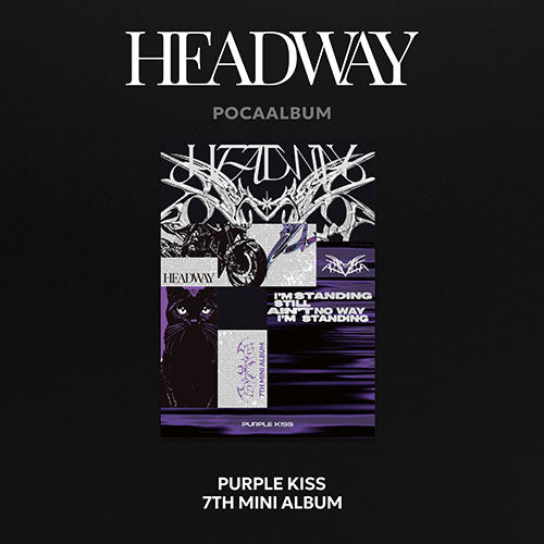 PURPLE KISS - 7TH MINI ALBUM HEADWAY (POCA ALBUM)