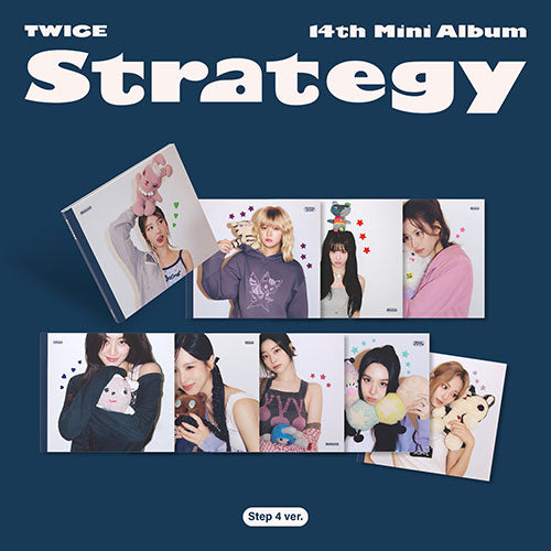 TWICE (트와이스) - 14th Mini Album [STRATEGY] (Step4 ver.)