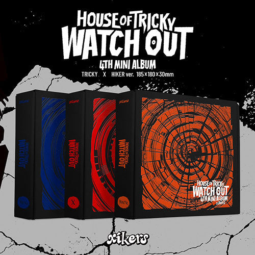 xikers- 4TH MINI ALBUM [HOUSE OF TRICKY : WATCH OUT]:Version Random