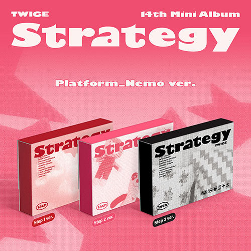 TWICE (트와이스) - 14th Mini Album [STRATEGY] (Platform Nemo ver)