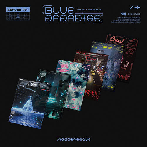 ZEROBASEONE - 5TH MINI ALBUM BLUE PARADISE (ZEROSE VER.)
