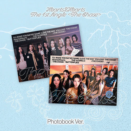 Hearts2Hearts - Single 1st Album The Chase (Photo Book Ver.)