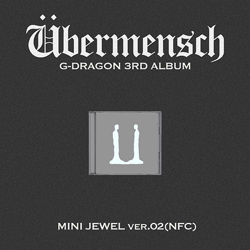 G-DRAGON - 3RD ALBUM [Übermensch] MINI JEWEL Ver. (NFC)