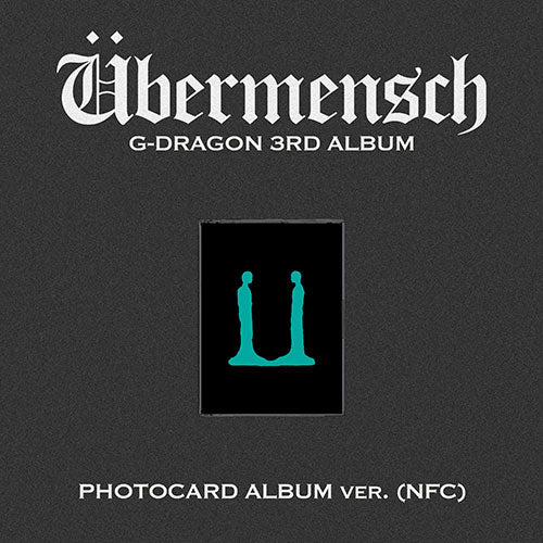 G-DRAGON - 3RD ALBUM [Übermensch] PHOTOCARD ALBUM ver. (NFC)