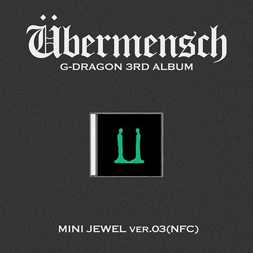 G-DRAGON - 3RD ALBUM [Übermensch] MINI JEWEL Ver. (NFC)