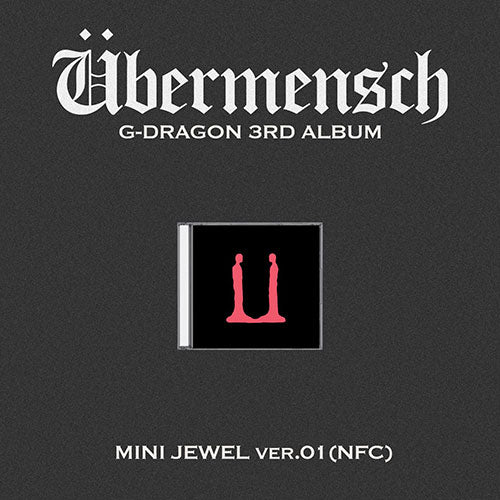 G-DRAGON - 3RD ALBUM [Übermensch] MINI JEWEL Ver. (NFC)
