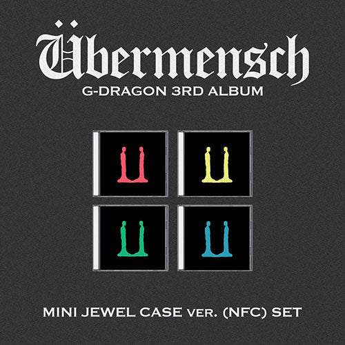 G-DRAGON - 3RD ALBUM [Übermensch] MINI JEWEL Ver. (NFC)