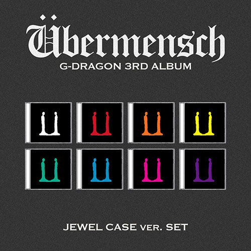 G-DRAGON - 3RD ALBUM Übermensch (JEWEL Ver.)
