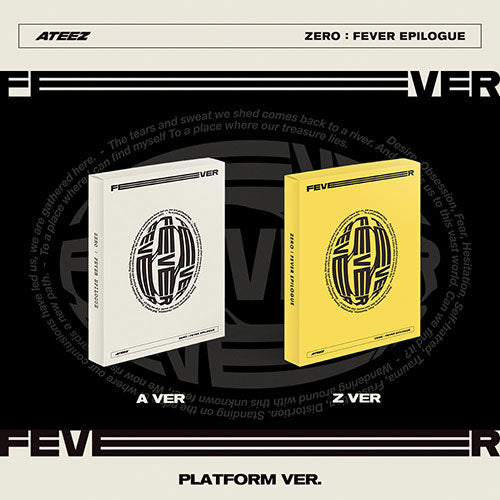 【新品・未開封】ATEEZ / ZERO: FEVER EPILOGUE（6枚） ATEEZ - ZERO : FEVER EPILOGUE (PLATFORM VER.) – KPOP NATION USA INC