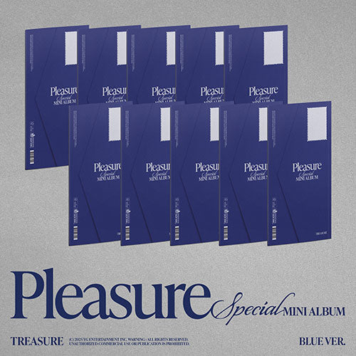 TREASURE - SPECIAL MINI ALBUM [PLEASURE] BLUE VER.