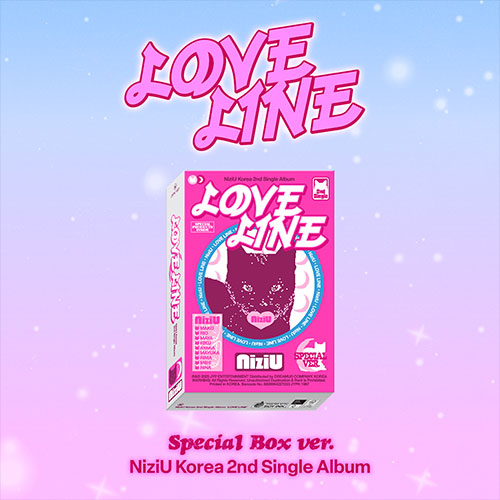 NIZIU - KOREA 2ND SINGLE ALBUM LOVE LINE (SPECIAL BOX VER.)