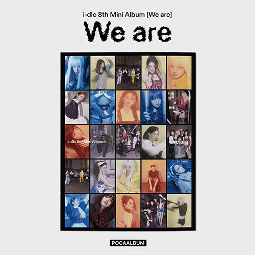 I-DLE - 8th Mini Album [WE ARE] POCAALBUM (Photobook Ver.)