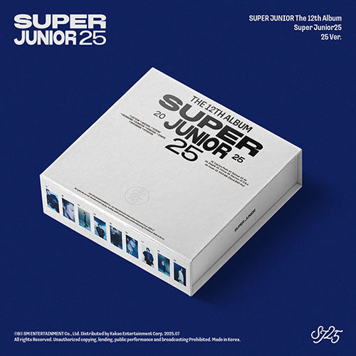 SUPER JUNIOR - THE 12TH ALBUM [SUPER JUNIOR 25] (25 VER.)