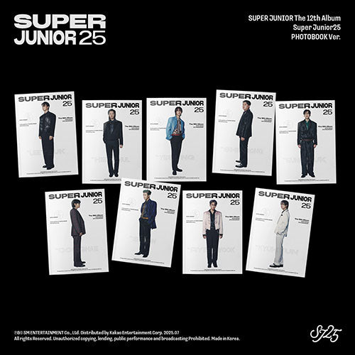 SUPER JUNIOR - THE 12TH ALBUM [SUPER JUNIOR 25] (PHOTOBOOK VER.)
