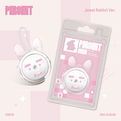 ONEW - 2nd Full Album [PERCENT] (Jewel Rabbit Ver.)