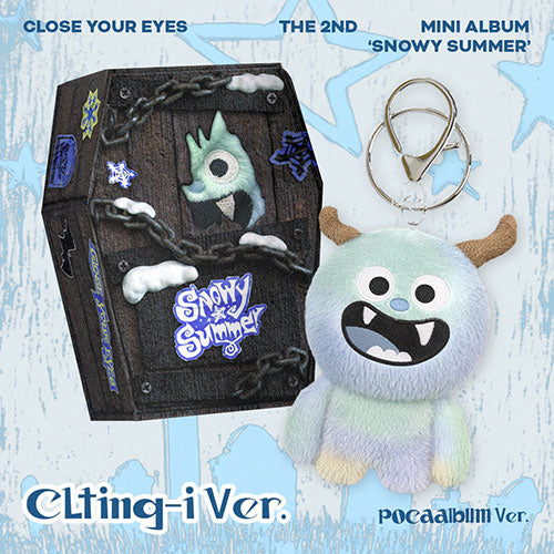 CLOSE YOUR EYES - The 2nd Mini Album [Snowy Summer] (CLting-i Ver. / POCAALBUM)
