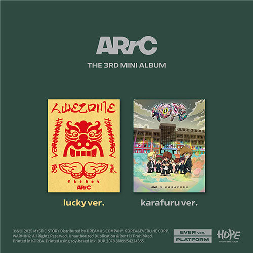 ARrC  - THE 3RD MINI ALBUM [HOPE] (EVER Ver.)