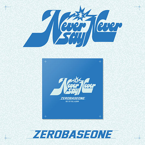 ZEROBASEONE - THE 1st Full Album [NEVER SAY NEVER] (SLAM DUNK Ver.)