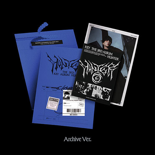 KEY - 3rd Album [HUNTER] (Photobook Ver.)(Archive Ver.)