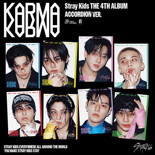 STRAY KIDS - 4th Full Album [KARMA] (ACCORDION Ver.)