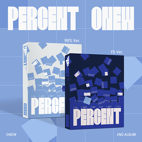ONEW - 2nd Full Album [PERCENT] (PHOTOBOOK Ver.)