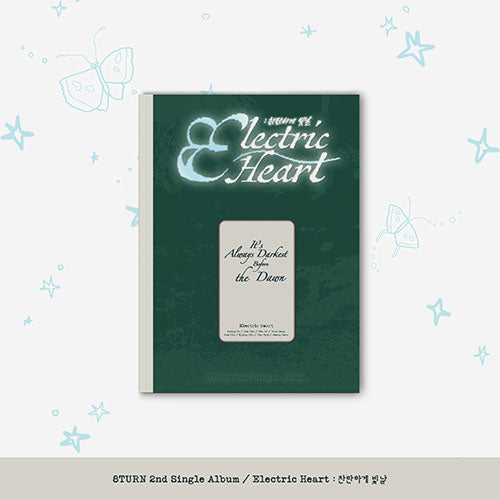 8TURN - 2nd Single Album [ELECTRIC HEART: SHINE BRIGHTLY]