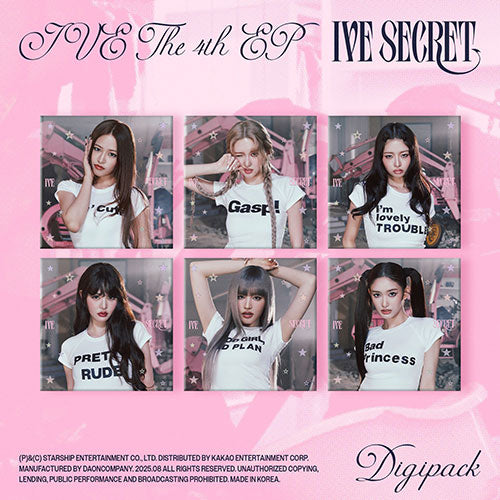 IVE - The 4th EP [IVE SECRET] (DIGIPACK Ver. LIMITED EDITION)