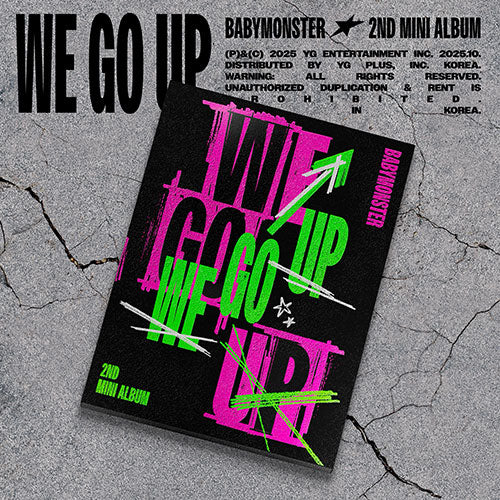 (BABYMONSTER) - 2nd MINI ALBUM [WE GO UP] (UP Ver.)