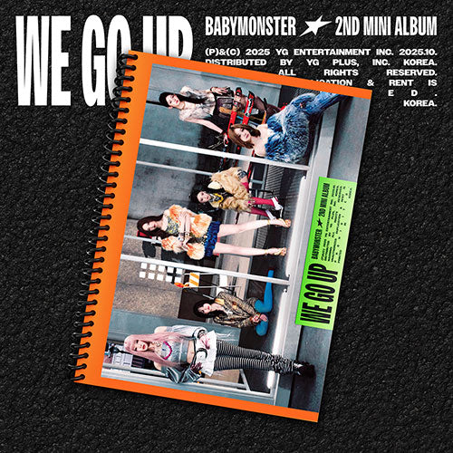 (BABYMONSTER) - 2nd MINI ALBUM [WE GO UP] (GO Ver.)